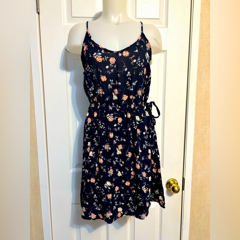 Floral Print Sleeveless Dress